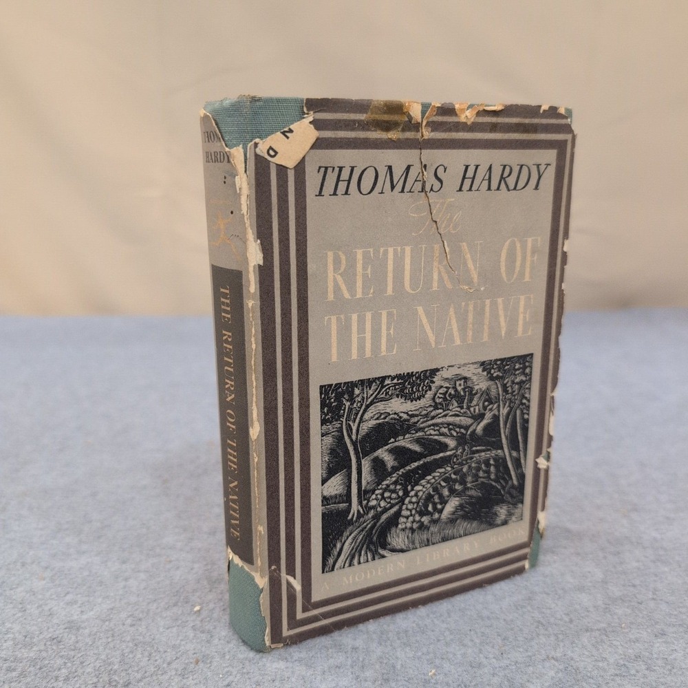 Thomas Hardy The Return of the Native Modern Library Hardcover Book Vintage